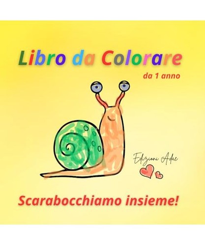 Libro colorare 1 anno - libro,