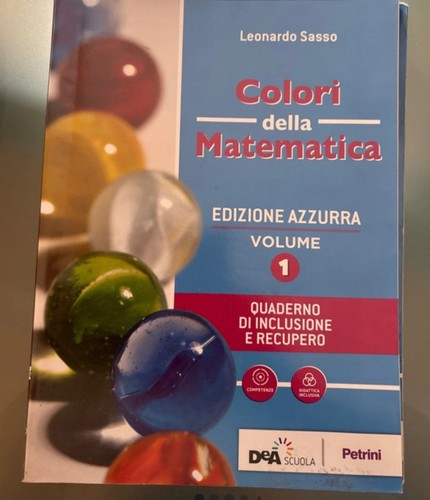 Libro testo matematica - libro, di