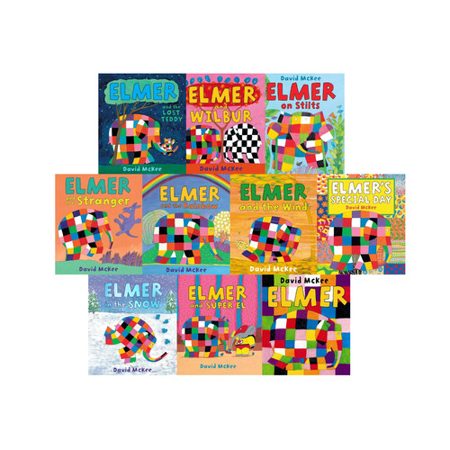 Elmer books set collection - set,