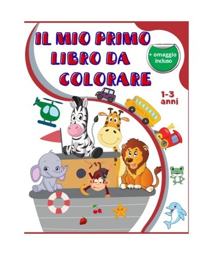 Mio primo libro - libro, colorare