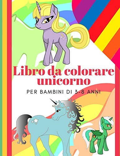 			Libro da colorare unicorno