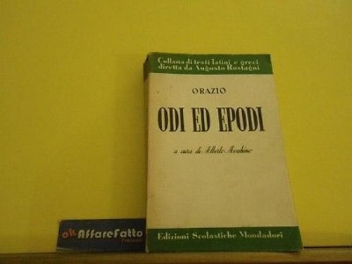 Art 607 libro odi epodi - art,
